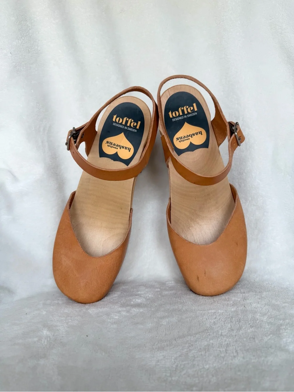 NWOT Swedish Hasbeens Krillan Size 38 US (7.5/8)